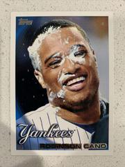 Robinson Cano [Pie in the Face] #370 Baseball Cards 2010 Topps Prices