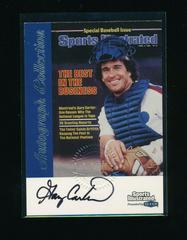 Gary Carter Baseball Cards 1999 Sports Illustrated Greats of the Game Autographs Prices
