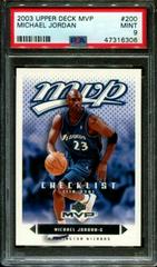 Michael Jordan #200 Basketball Cards 2003 Upper Deck MVP Prices