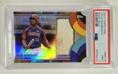 Julio Rodriguez #BRC-JR Baseball Cards 2023 Topps World Classic WBC Base Relics Prices