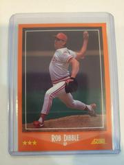 Rob Dibble [Glossy] #86T Baseball Cards 1988 Score Traded Prices