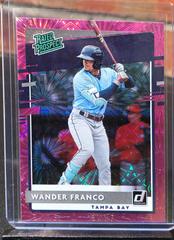 Wander Franco [Pink Fireworks] Baseball Cards 2020 Panini Donruss Rated Prospects Prices