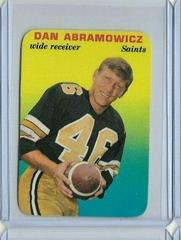 Dan Abramowicz Football Cards 1970 Topps Glossy Prices