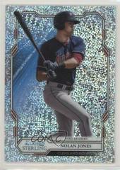 Nolan Jones [Speckle Refractor] #BPR-2 Baseball Cards 2019 Bowman Sterling Prices