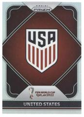 United States [Silver] Soccer Cards 2022 Panini Prizm World Cup Team Badges Prices