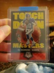 Eli Manning [Gold Fluorescent] #TM13 Football Cards 2020 Panini Mosaic Touchdown Masters Prices