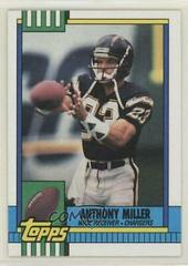 Anthony Miller #390 Football Cards 1990 Topps Prices