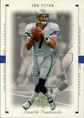 Jon Kitna [Excitement Gold] Football Cards 1999 SP Authentic Prices