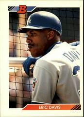Eric Davis Baseball Cards 1992 Bowman Prices
