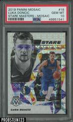 Luka Doncic [White Mosaic] #18 Basketball Cards 2019 Panini Mosaic Stare Masters Prices