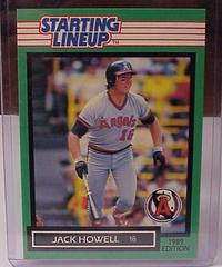 Jack Howell Baseball Cards 1989 Kenner Starting Lineup Prices