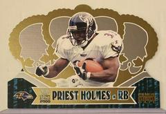 Priest Holmes [Premiere Date] Football Cards 2000 Pacific Crown Royale Prices