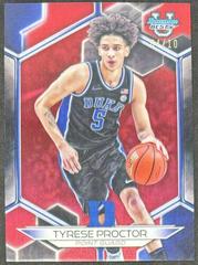 Tyrese Proctor [Red Refractor] #12 Basketball Cards 2023 Bowman Best University Prices