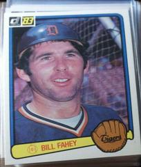 Bill Fahey #281 Baseball Cards 1983 Donruss Prices