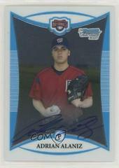 Adrian Alaniz [Autograph] #BCP265 Baseball Cards 2008 Bowman Chrome Prospects Prices