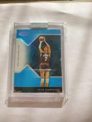 Pete Maravich [Blue Refractor] #137 Basketball Cards 2004 Finest Prices