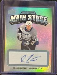 Ross Colton #MS-RC Hockey Cards 2022 Upper Deck Credentials Main Stage Signature Prices