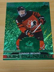 Connor Bedard [Green Frenzy] Hockey Cards 2022 Upper Deck Team Canada Juniors Prices