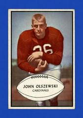 John Olszewski Football Cards 1953 Bowman Prices