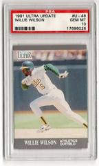 Willie Wilson Baseball Cards 1991 Ultra Update Prices