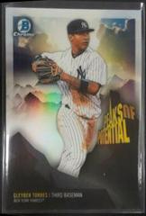 Gleyber Torres Baseball Cards 2018 Bowman Chrome Peaks of Potential Prices