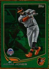 Adam Jones [Emerald] #US72 Baseball Cards 2013 Topps Update Prices
