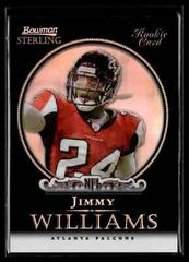 Jimmy Williams [Black Refractor] #49 Football Cards 2006 Bowman Sterling Prices