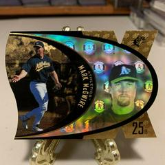 Mark McGwire [Gold] Baseball Cards 1997 Spx Prices
