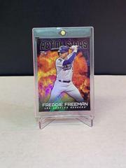 Freddie Freeman [Black] #AS-10 Baseball Cards 2023 Topps Update Action Stars Prices