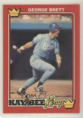 George Brett #4 Baseball Cards 1990 Kaybee Kings Prices