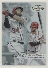 Bryce Harper [Class 2] #1 Baseball Cards 2017 Topps Gold Label Prices