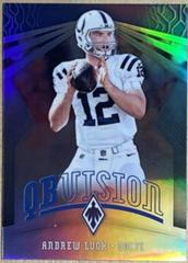 Andrew Luck #20 Football Cards 2018 Panini Phoenix QB Vision Prices