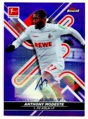 Anthony Modeste [Purple] Soccer Cards 2021 Topps Finest Bundesliga Autographs Prices