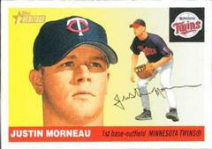 Justin Morneau #362 Baseball Cards 2004 Topps Heritage Prices