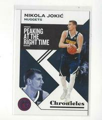Nikola Jokic [Pink] Basketball Cards 2019 Panini Chronicles Prices
