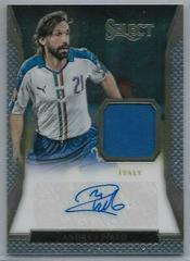 Andrea Pirlo Soccer Cards 2016 Panini Select Jersey Autographs Prices