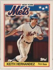 Keith Hernandez #33 Baseball Cards 1988 Topps American Prices