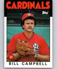 Bill Campbell #112 Baseball Cards 1986 Topps Prices