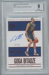 Goga Bitadze [Autograph Red] #101 Basketball Cards 2019 Panini Encased Prices