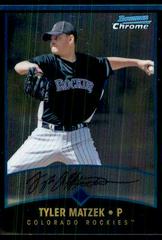 Tyler Matzek #BCT9 Baseball Cards 2011 Bowman Chrome Throwbacks Prices