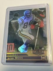 Randy Moss [Gold] #101 Football Cards 2023 Panini Plates and Patches Prices