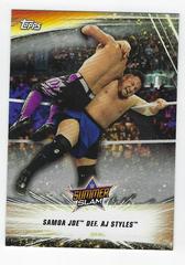 Samoa Joe [Silver] #39 Wrestling Cards 2019 Topps WWE SummerSlam Prices
