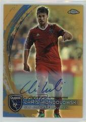 Chris Wondolowski [Autograph Gold Refractor] #13 Soccer Cards 2014 Topps Chrome MLS Prices