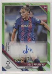 Lieke Martens [Neon Green Refractor] Soccer Cards 2021 Topps Chrome UEFA Women’s Champions League Autographs Prices