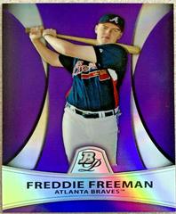 Freddie Freeman [Purple Refractor] Baseball Cards 2010 Bowman Platinum Prospects Prices