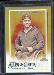 Aaron 'Wheelz' Fotheringham [Gold] #217 Baseball Cards 2020 Topps Allen & Ginter Chrome Prices