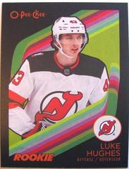 Luke Hughes [Retro Black Border] #572 Hockey Cards 2023 O-Pee-Chee Prices