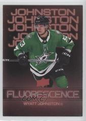 Wyatt Johnston [Magenta] Hockey Cards 2022 Upper Deck Fluorescence Prices