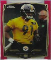 Stephon Tuitt [Pink Refractor] #210 Football Cards 2014 Topps Chrome Prices