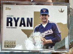 Nolan Ryan Baseball Cards 2022 Topps X Bobby Witt Jr. Crown Bigger in Texas Die Cut Prices